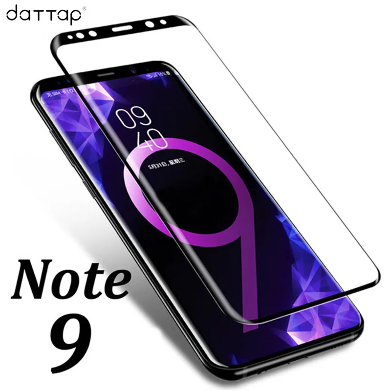 Защитная пленка из закаленного стекла daTTap 3D 9H для Samsung Galaxy Note 9 | Мобильные