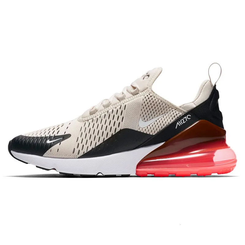 AH8050-003 Оригинальные подлинные мужские кроссовки для бега Nike Air Max 270, спортивные кроссовки яркого цвета, Легкая сетчатая дышащая обувь AH8050 - Цвет: AH8050-003