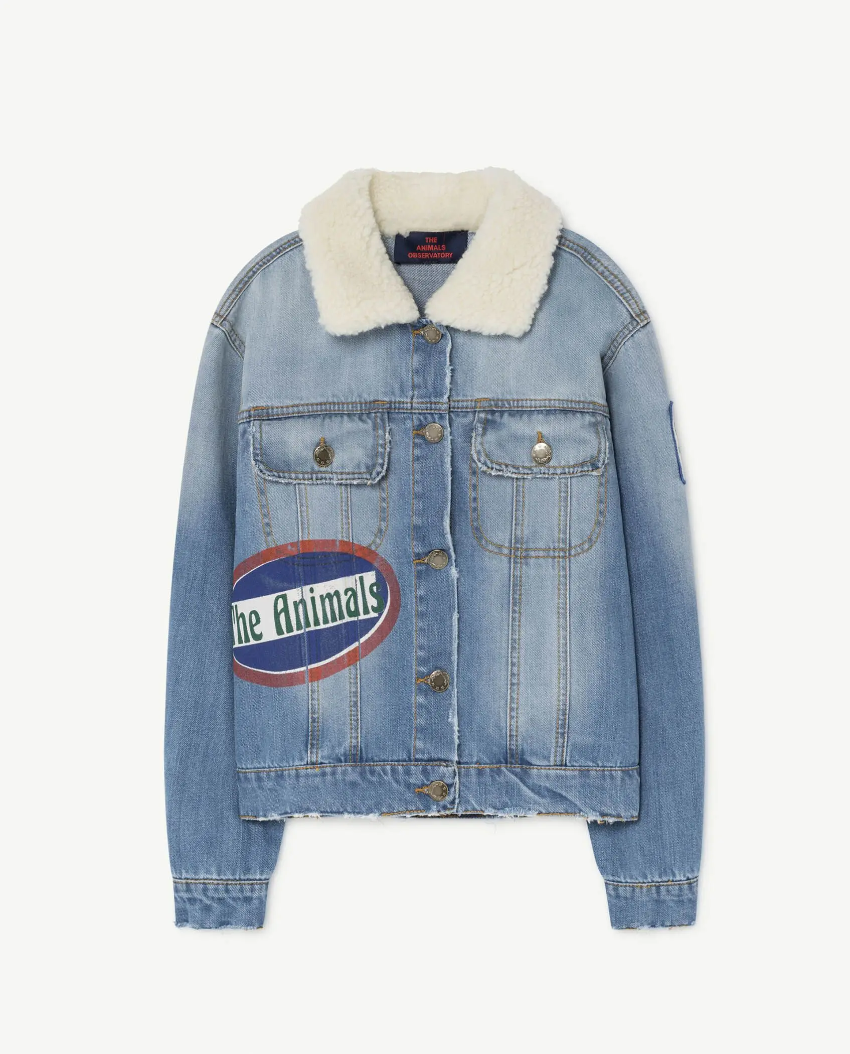 jacket Зимнее пальто для маленьких девочек Джинсовая куртка с воротником из искусственного меха Одежда для мальчиков и девочек куртки для малышей Детское пальто Верхняя одежда для холодной русской погоды - Цвет: jacket