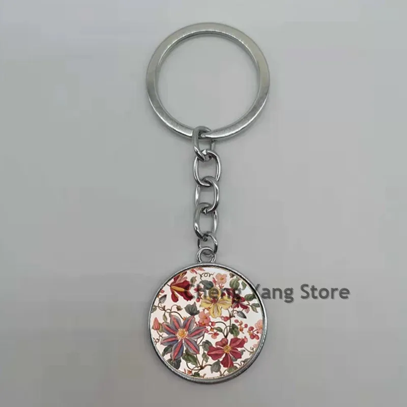 Новинка 2020 Классический женский брелок с изображением мандалы и цветка