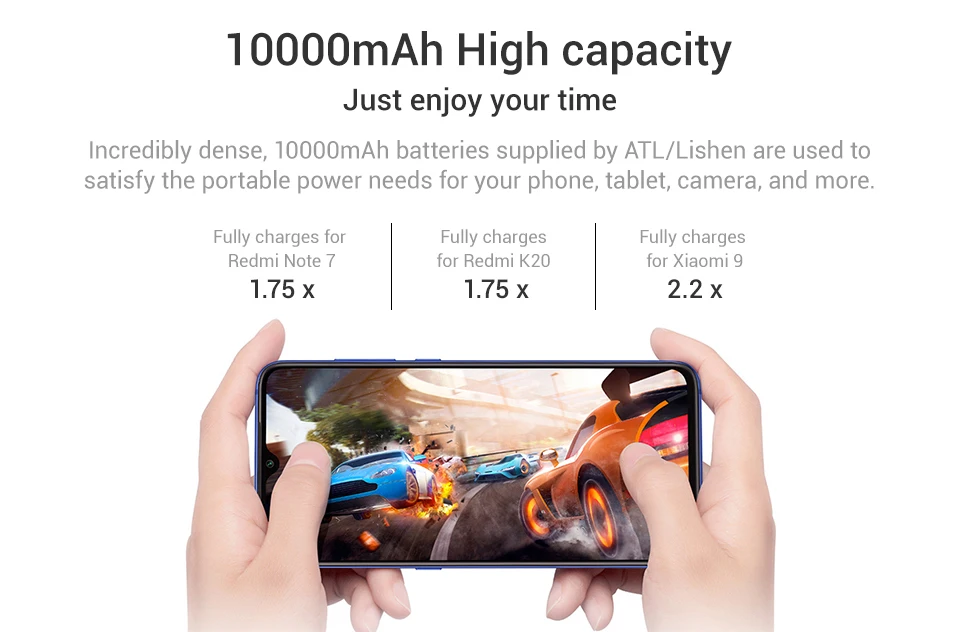 Xiaomi Redmi Power bank 10000mAh USB Type C Mi Powerbank 20000 Qi Fast Charger Portable Charging Poverbank External Battery