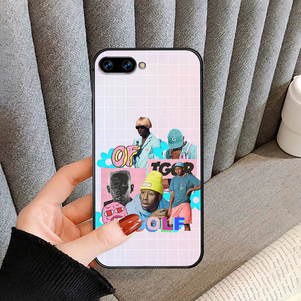 

Golf Wang Tyler Phone Case For HUAWEI honor nova 5 7 8 9 10 20 30 A C T I X Lite Pro black coque pretty cover trend hoesjes