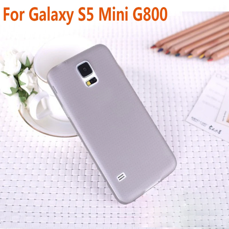 Матовый полупрозрачный 0 3 мм ультра тонкий чехол для телефона Galaxy S5 Mini G800 i9600