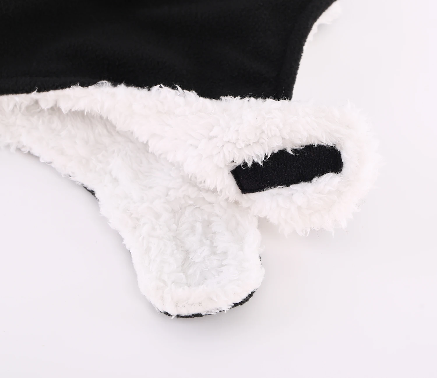 Зимние теплые шапки для мальчиков и девочек вязаные из шерпы с флисовой