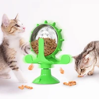 treat leaking cat toy interactive rotatable wheel toy for cats kitten dogs pet products accessories
