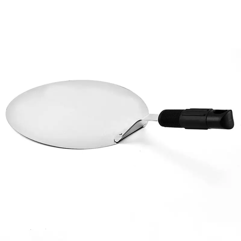 Нержавеющая Сталь Лопата для переноса пиццы круглый торт лопатка подъемник