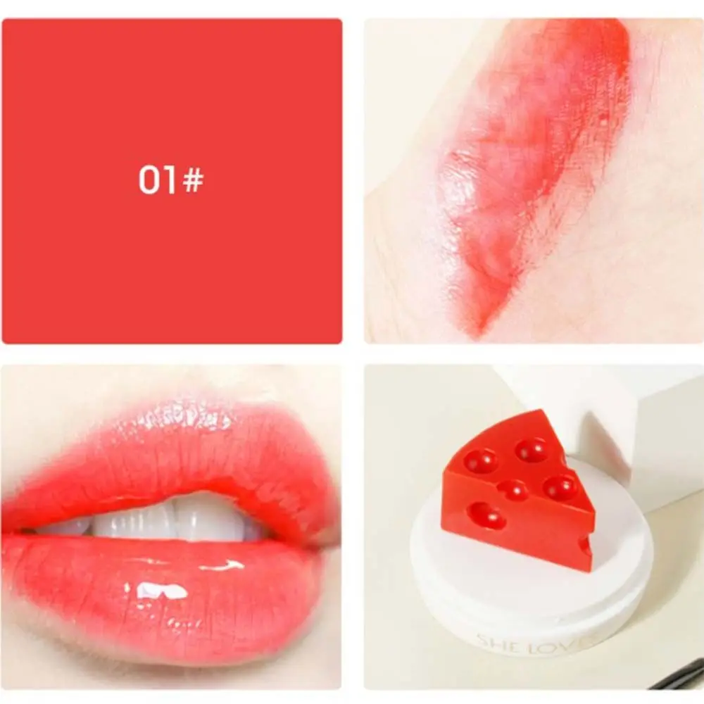 Увлажняющий бальзам для губ с изменением температуры сыра бархатная помада