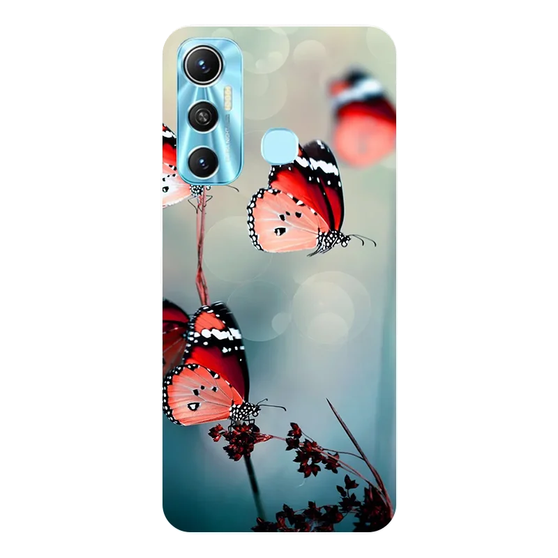 phone case for infinix hot 11 11s note 11 pro case bumper silicone cover for infinix note 11s painted soft case on hot 11 play free global shipping