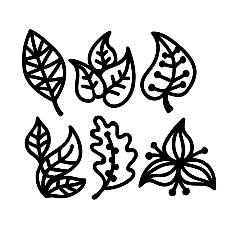 DiyArts листва штампы лист металла резки для изготовления карт Скрапбукинг тиснение