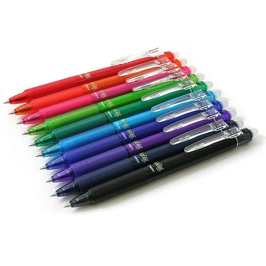 

1Pc Pilot FriXion Ball Knock Gel Pen LFBK-23EF 0.5mm 10 Colors Available Erasable Ink Writing Supplies