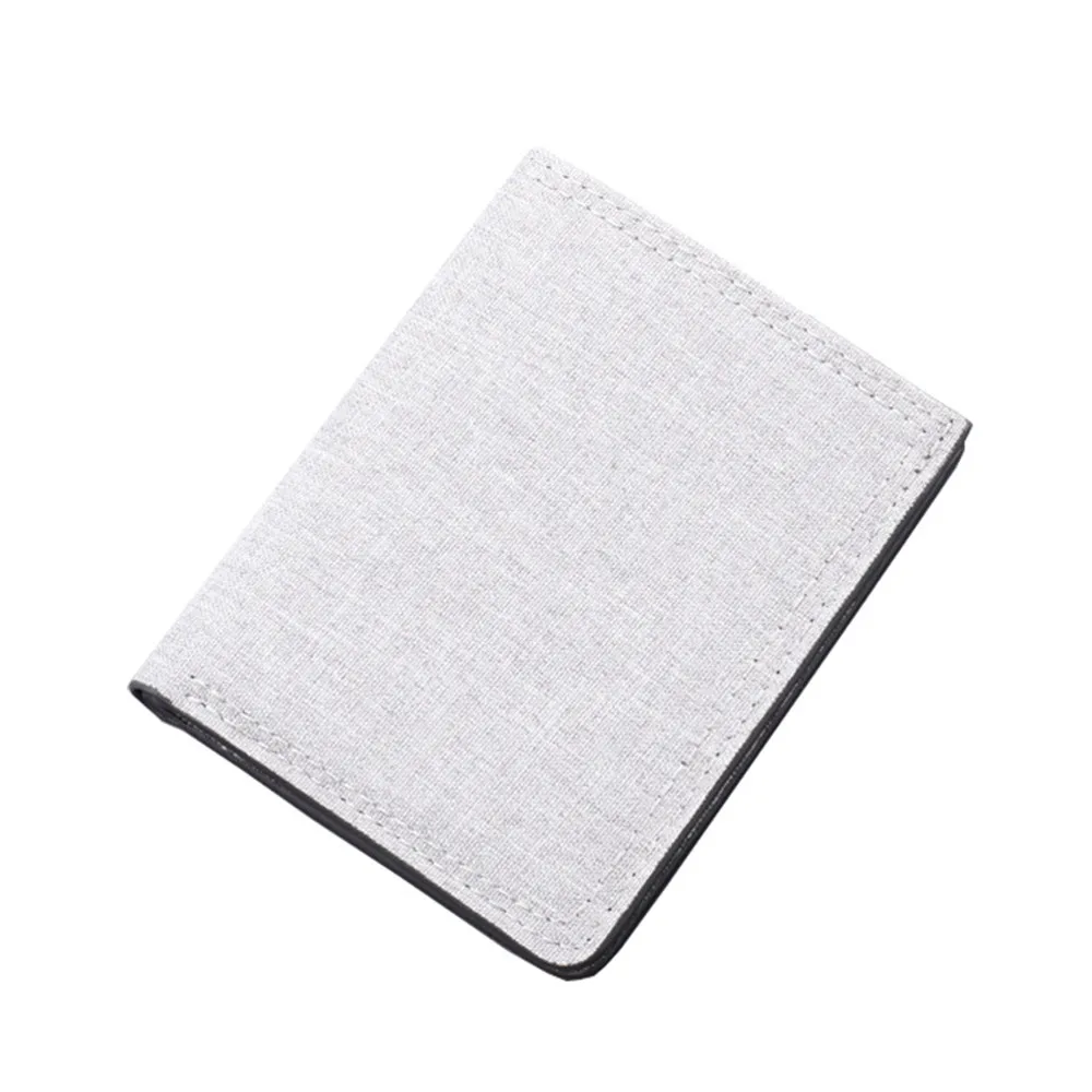 Новый модный вертикальный холщовый мини-кошелек кошелек для монет мужская сумка