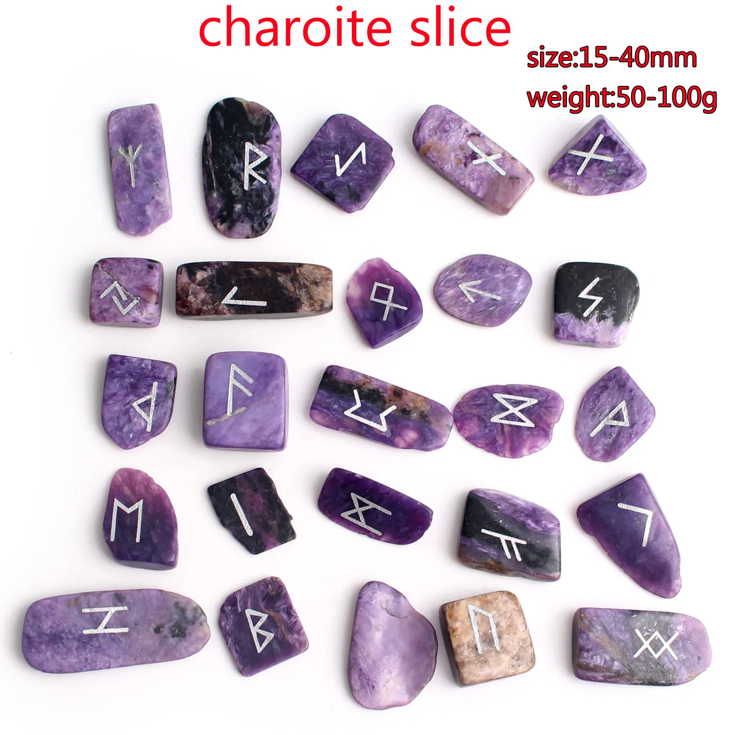 25 шт. бесплатная доставка натуральные нефритовые хрустальные руны камни с