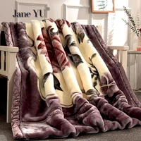 raschel blanket quilt bed sheet thickened double layer warm coral velvet double single student dormitory winter children