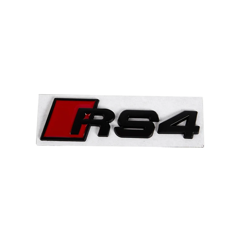 Металлическая 3d-эмблема для Audi RS3 RS4 RS5 RS6 RS8 стильные металлические автомобильные