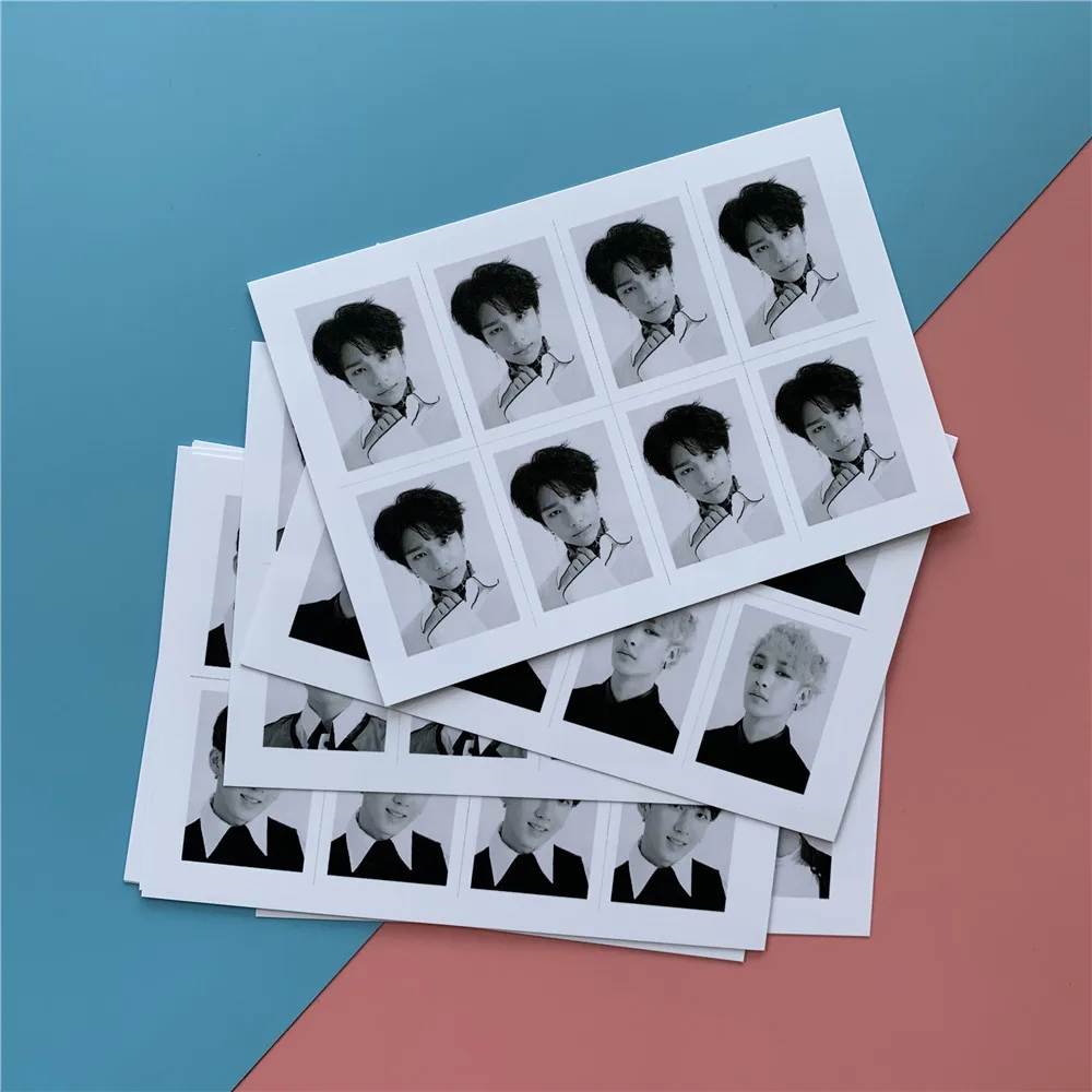 1 шт. Kpop защищает детские дюйм ID-Карты Почтовые открытки для вентиляторы