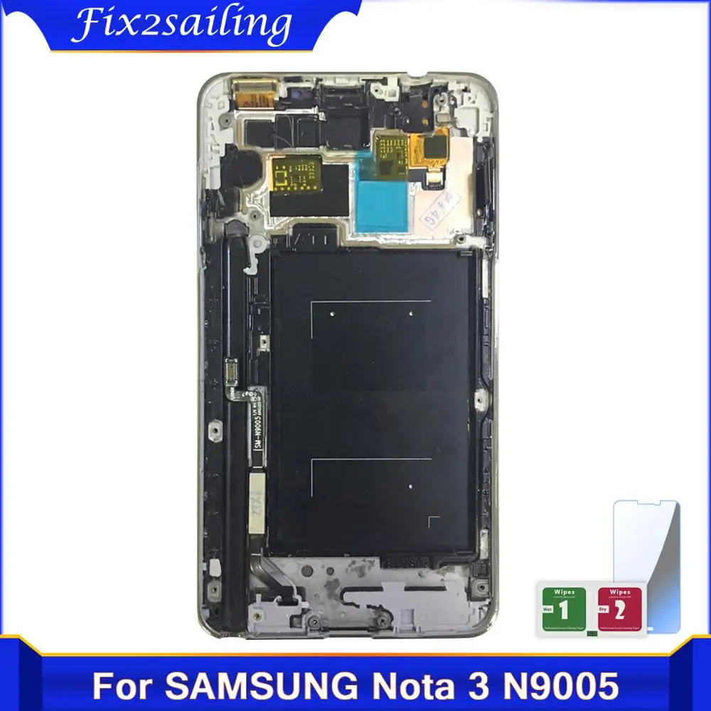LCDS для samsung Note 3 N9005 note3 n900 n9000 ЖК дисплей + сенсорный экран дигитайзер сборка с