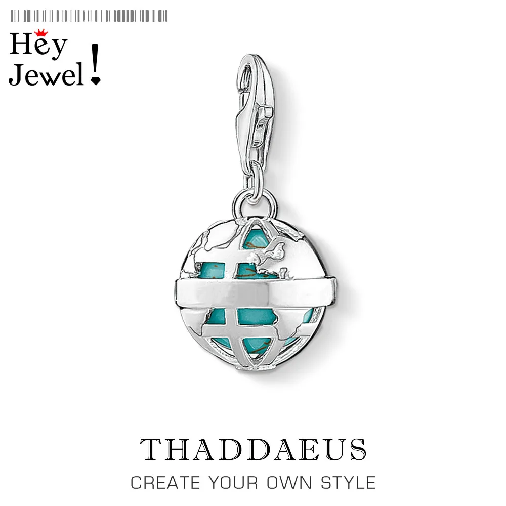 Подвеска с подвеской в виде синего знакового шара модные ювелирные изделия для