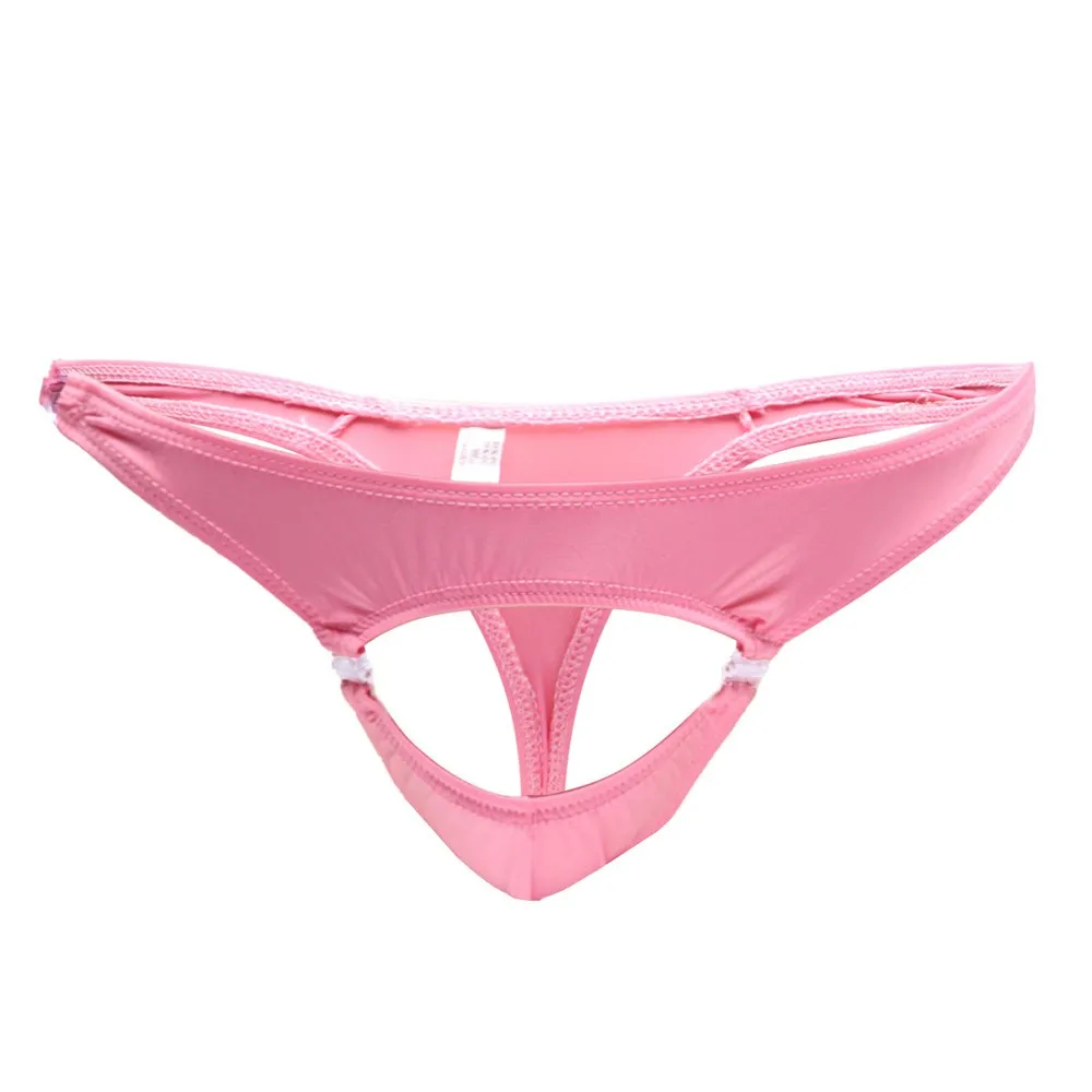 Мужские трусы с заниженной талией сексуальные трусы-бикини из ледяного шелка