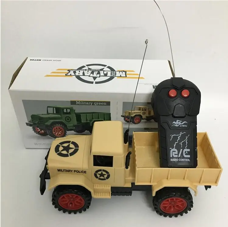 1/16 военный грузовик 2 4 GHz 4WD 3000G нагрузка внедорожный RC Гусеничный светодиодный