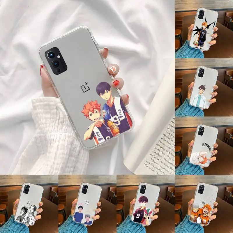 

Haikyuu Phone Case Transparent For OnePlus MEIZU MEITU M 7 8 9 16 17 T PRO XS moible bag