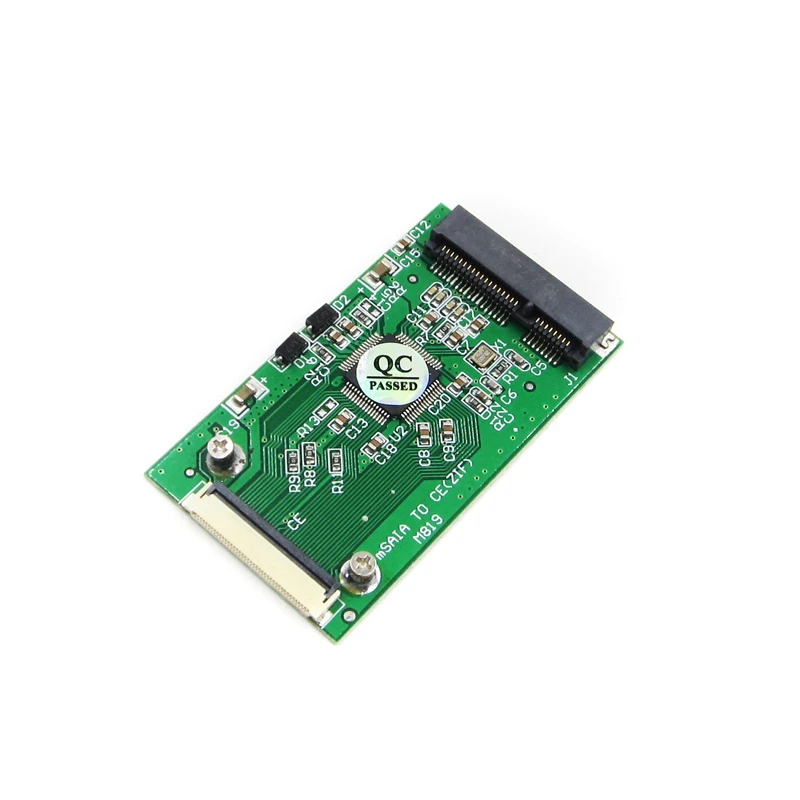 Универсальный Мини mSATA PCI-E SSD до 40pin ZIF CE кабель адаптер карта для ПК ноутбука