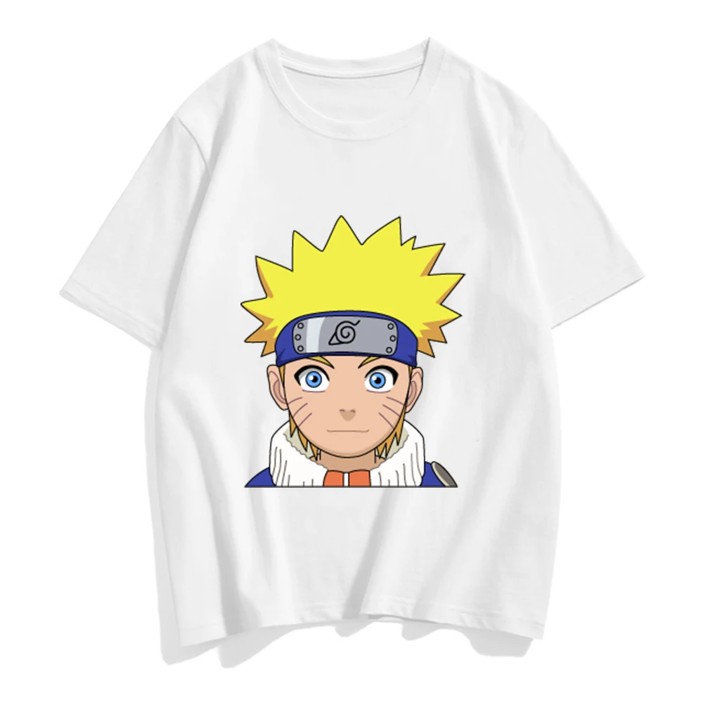 

Summer New Unisex 3D Printed T-shirt Kakashi Clothes Kawaii O-neck Short-sleeved Harajuku Japanese Anime Street Sweatshirt Top