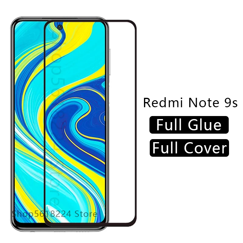 Закаленное стекло для xiaomi Защитное ksiomi xiami xaomi readmi note9s note9 s9|Защитные стёкла и