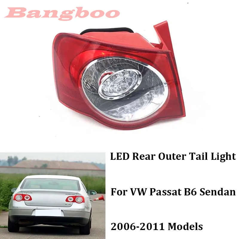Левый/правый Автомобильный светодиодный светильник задний наружный для Passat B6