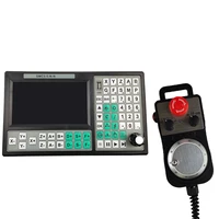 5 axis off line cnc controller set 500khz motion control system 7 inch screen 6 axis emergency stop handwheel smc5