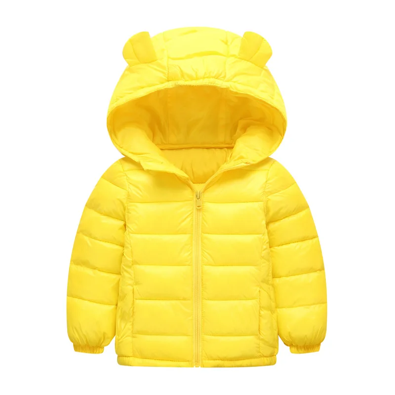 2019 теплые куртки для девочек на осень и зиму мальчиков маленьких детская одежда