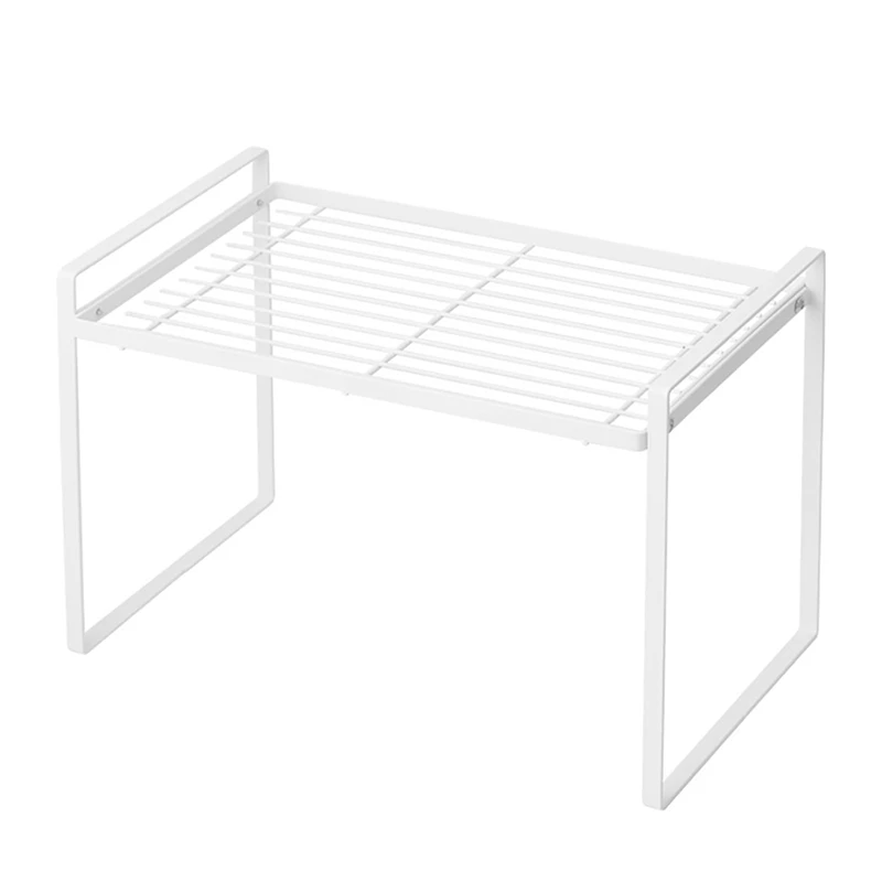 

Promotion! 1Pcs Kitchen Storage Shelves Kitchen Shelf Tableware Rack Spice Rack Shelves for Bathroom Living Room (White)