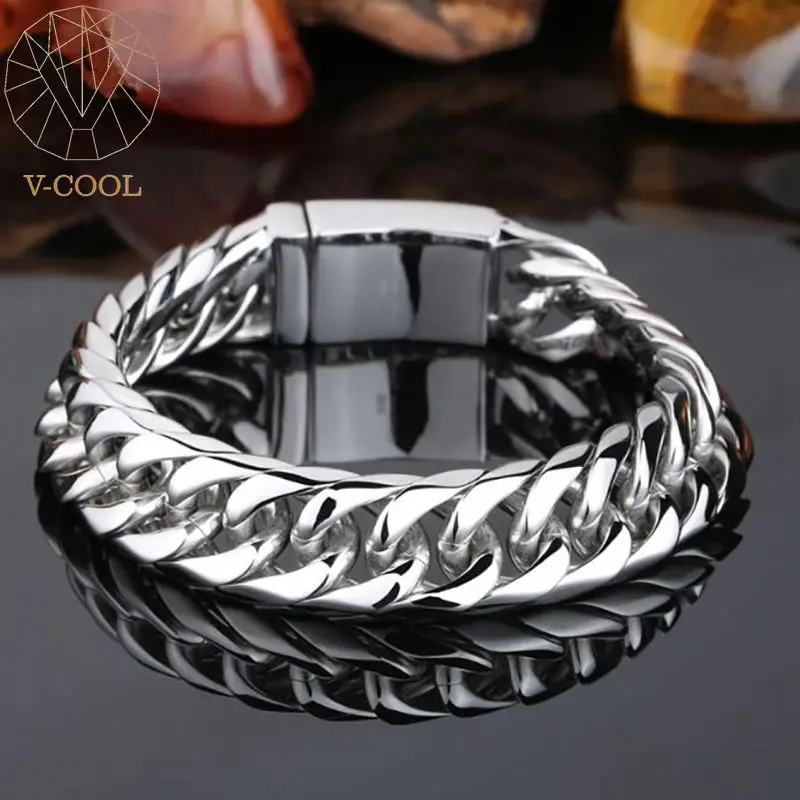 Браслет цепочка мужской из нержавеющей стали 16 мм|Цепочки и браслеты| |