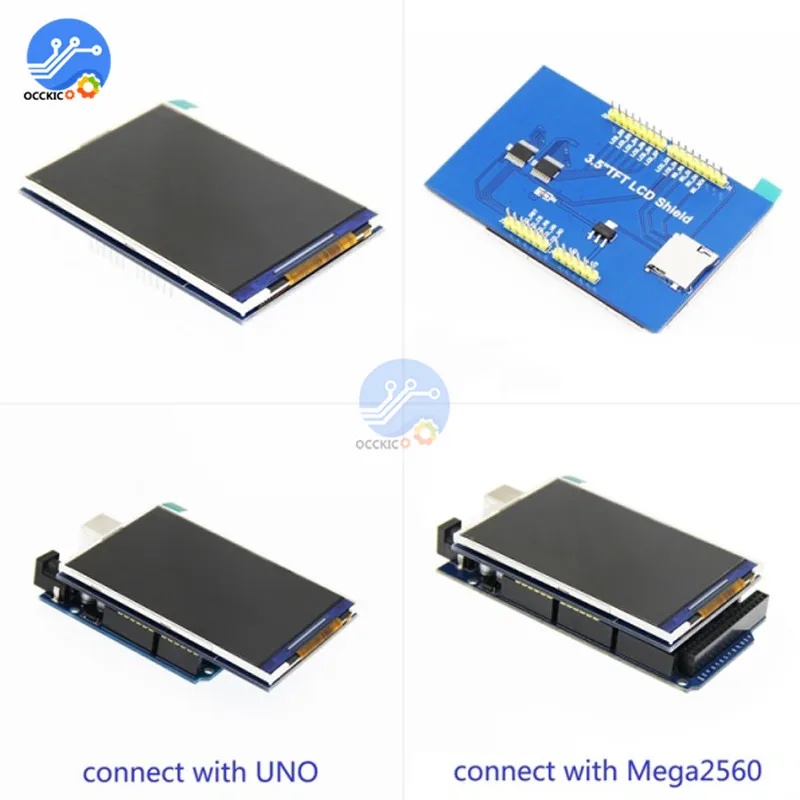 ЖК экран TFT 3 5 дюйма х480 для Arduino UNO Mega2560 с сенсорной панелью|Экраны| |