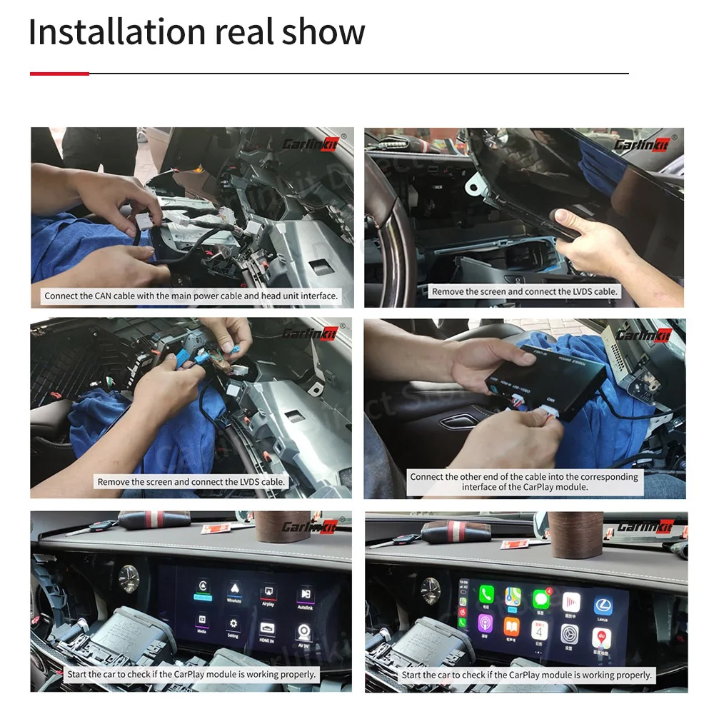 Wireless Carplay dongle for Lexus ES/RX/IS/LS/UX/LX/NX/C 2014-2019 Multimedia Apple CarPlay &amp Android auto Retrofit Kit | Автомобили и