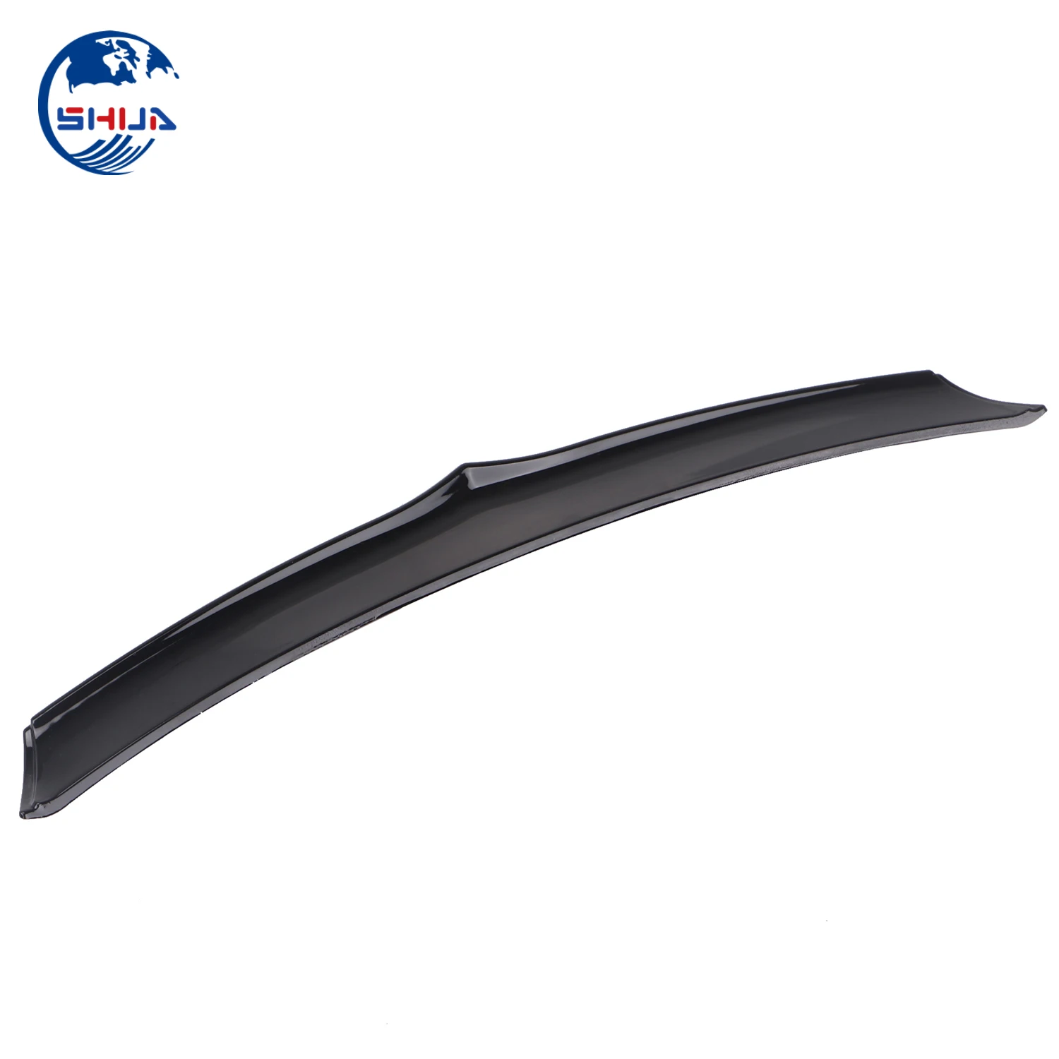 Черная передняя обтекатель для мотоцикла с вентиляционным отверстием и отделкой