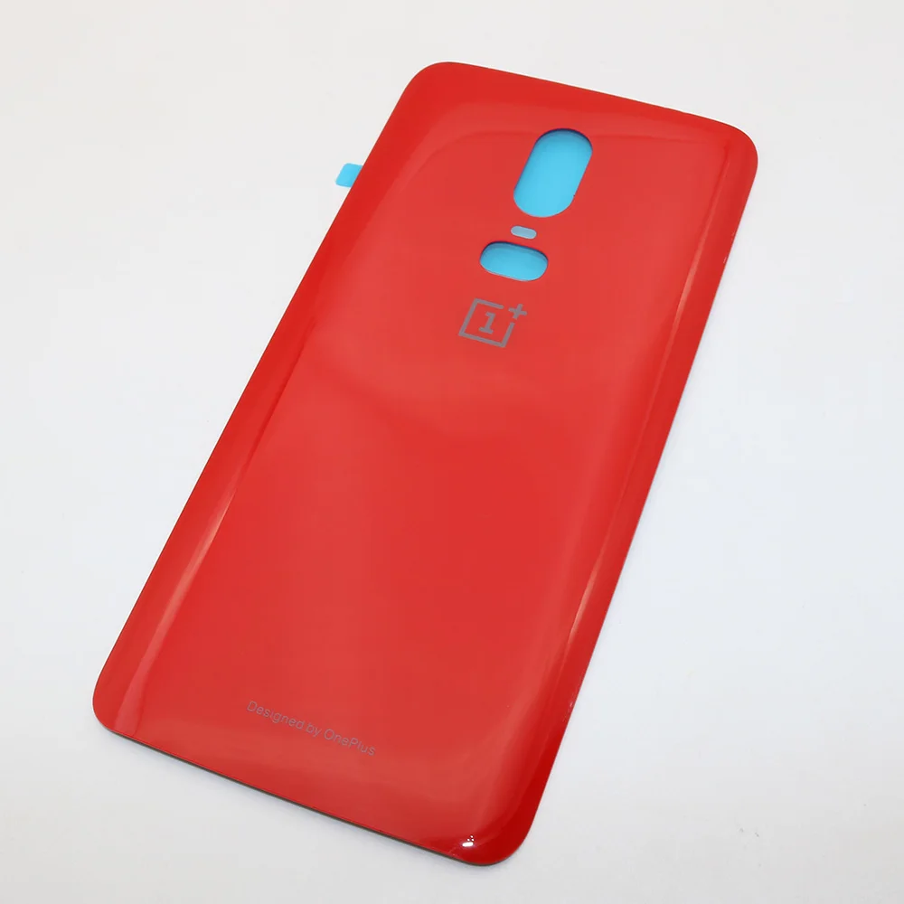 Оригинальный Корпус для Oneplus 6 задняя крышка One Plus настоящая с аккумулятором