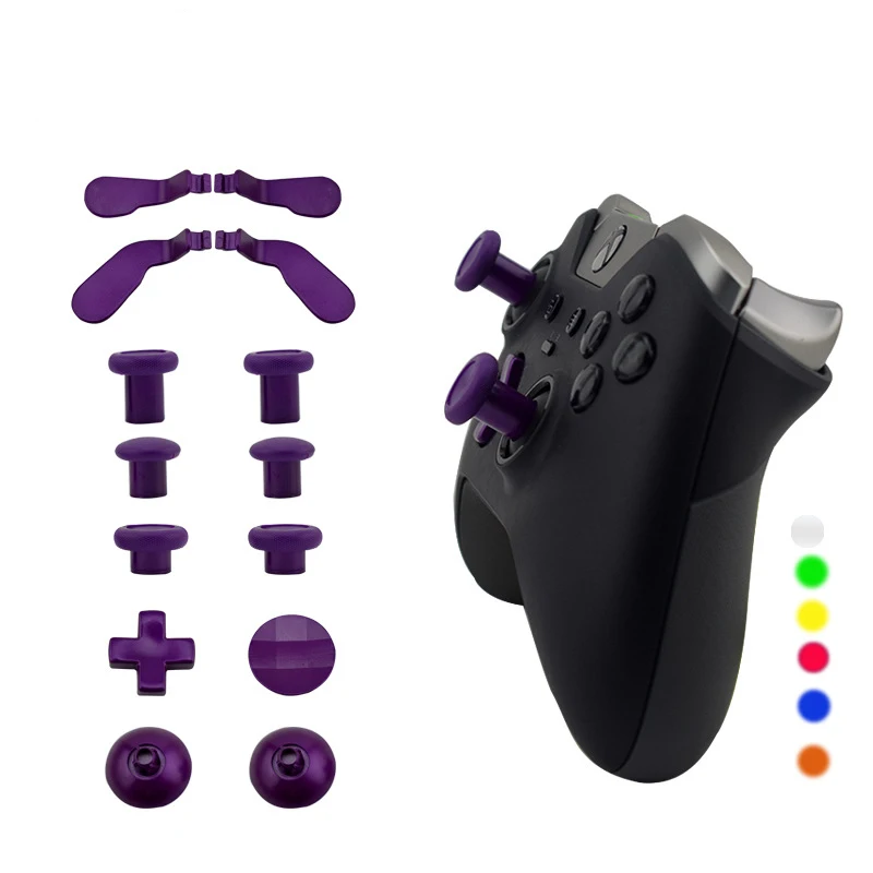 Ручка Металлическая Кнопка Запасные части для Xbox One Elite 14 шт. игровая ручка