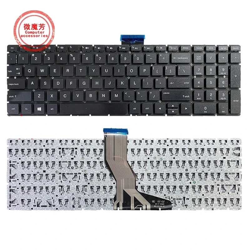

US NEW keyboard For hp 15S-DY 15Q-BD 17G-BR 17-BS AR 250 G6 255 G6 256 G6 English laptop