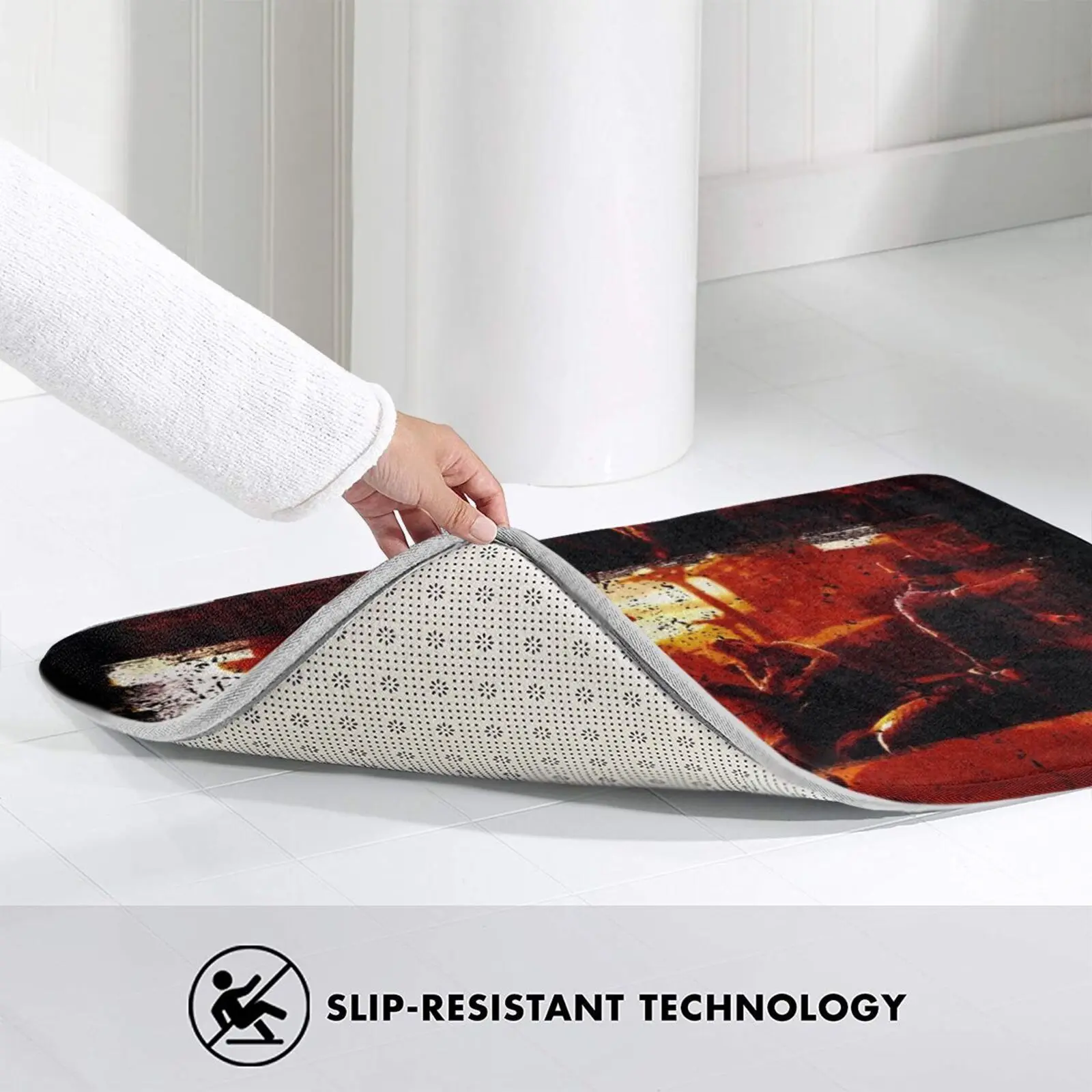 Rdr 2 коврик ковер Противоскользящий для входной двери в спальню ковбойский