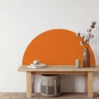 АРКА виниловая наклейка на стену наклейки половина круга Настенная Наклейка украшение дома в скандинавском стиле Геометрическая Съемная наклейка Изысканная жизнь
