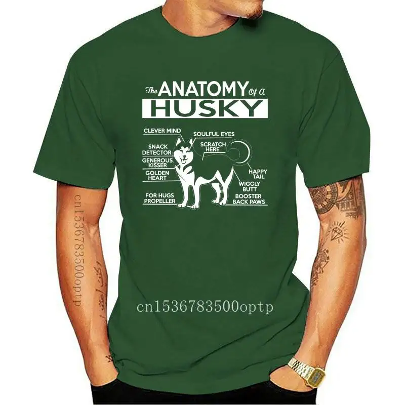 

New 2021 2021 Short Sleeve Casual Anatomy of A Husky Tshirt Man T Shirt Good Quality