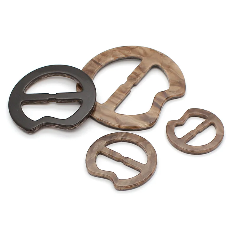 1 шт. круглая пряжка из смолы черного бежевого кофейного цвета для чемодана