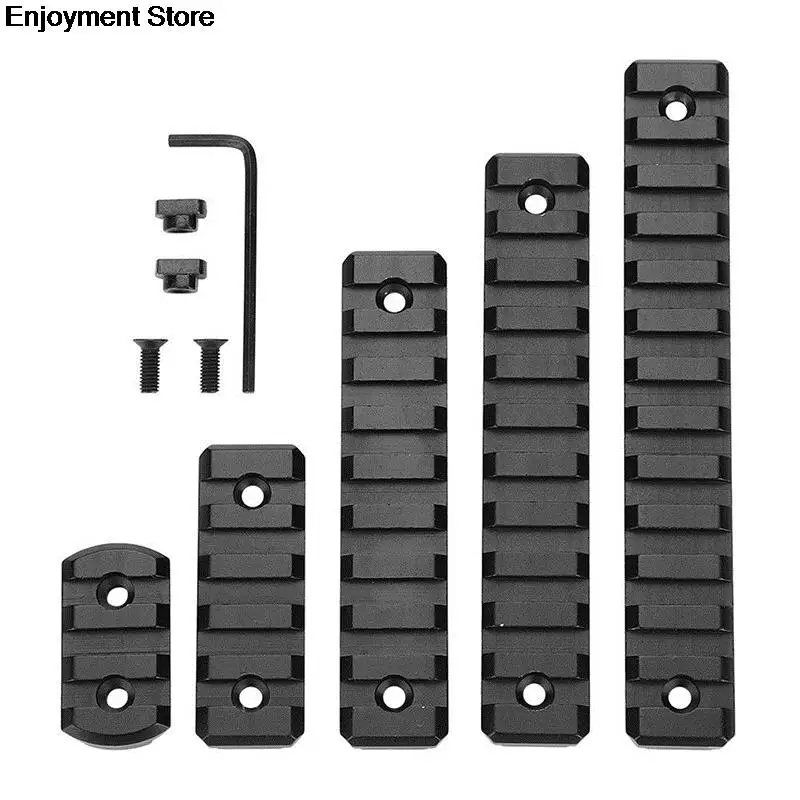 M-lok тактическое крепление для прицела Пикатинни 21 мм алюминиевые рельсы