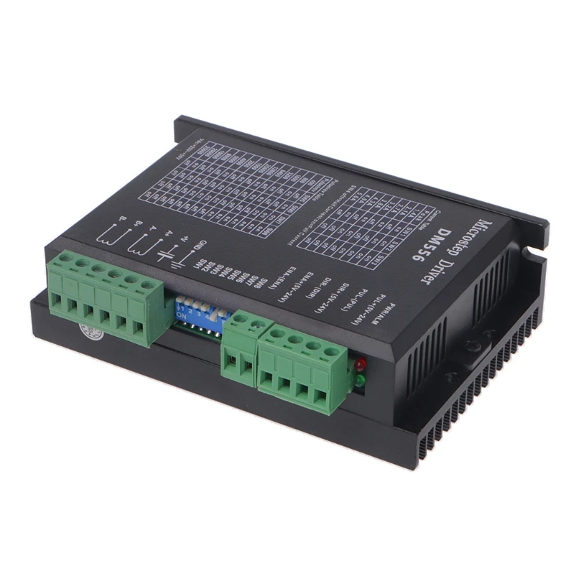 

DM556 2-phase Digital Stepper Motor Driver 42/57/86 Stepper Motor Driver For CNC P0RD Stepper Motor Controller