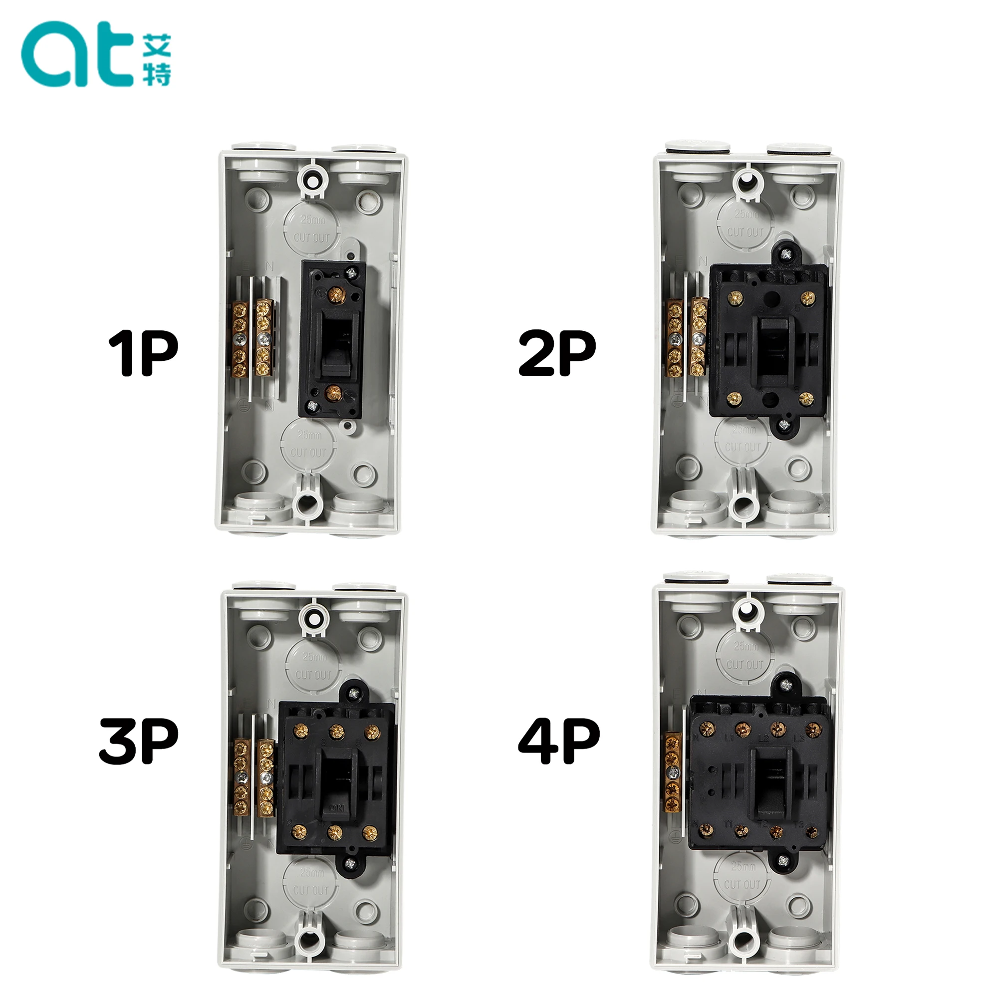 

Waterproof Isolating Switch IP65 Junction Box for Circuit Breaker Distribution Box