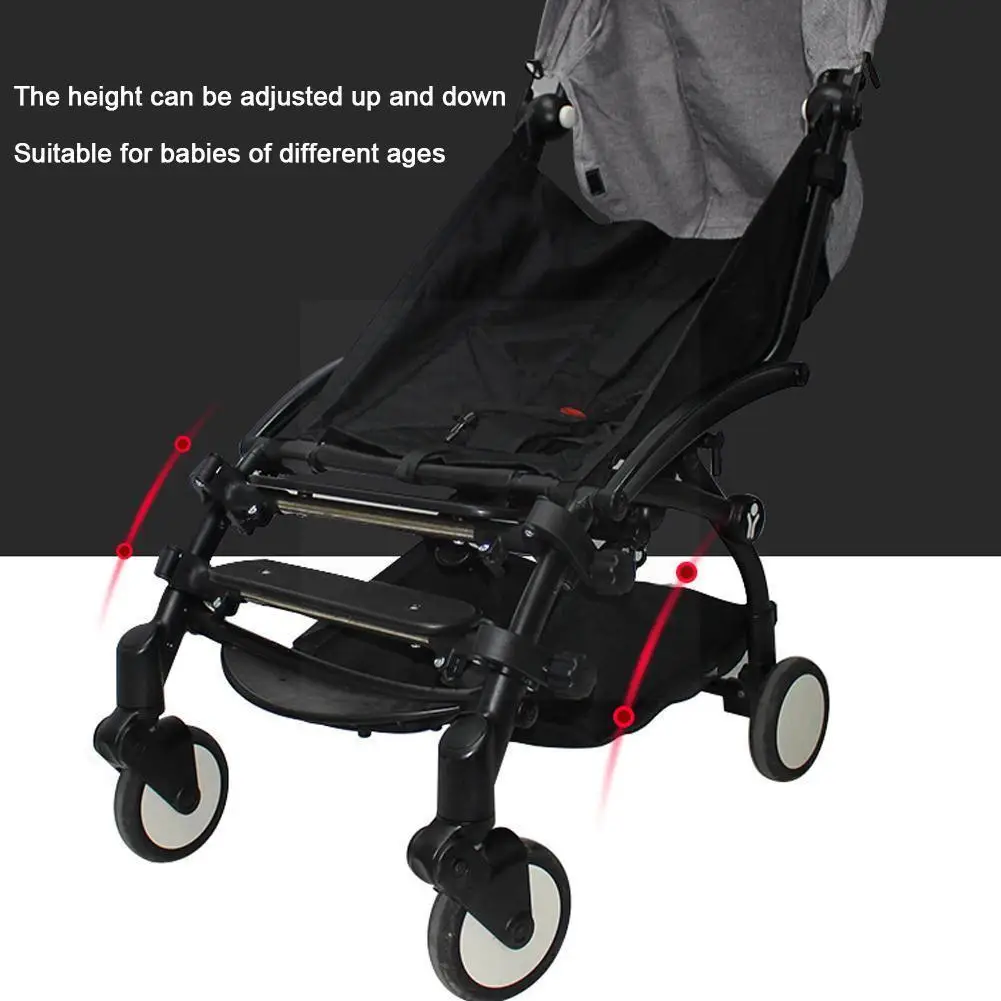

Adjustable Stroller Footboard Infant Baby Stroller Stroller Foot Pram Infant Part Ped Rest Carriages Pushchairs Accessories S9A7