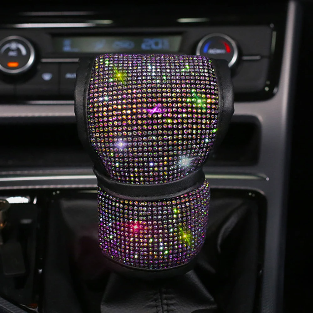 Блестящие стразы чехол для рулевого колеса со стразами искусственная кожа чехлы