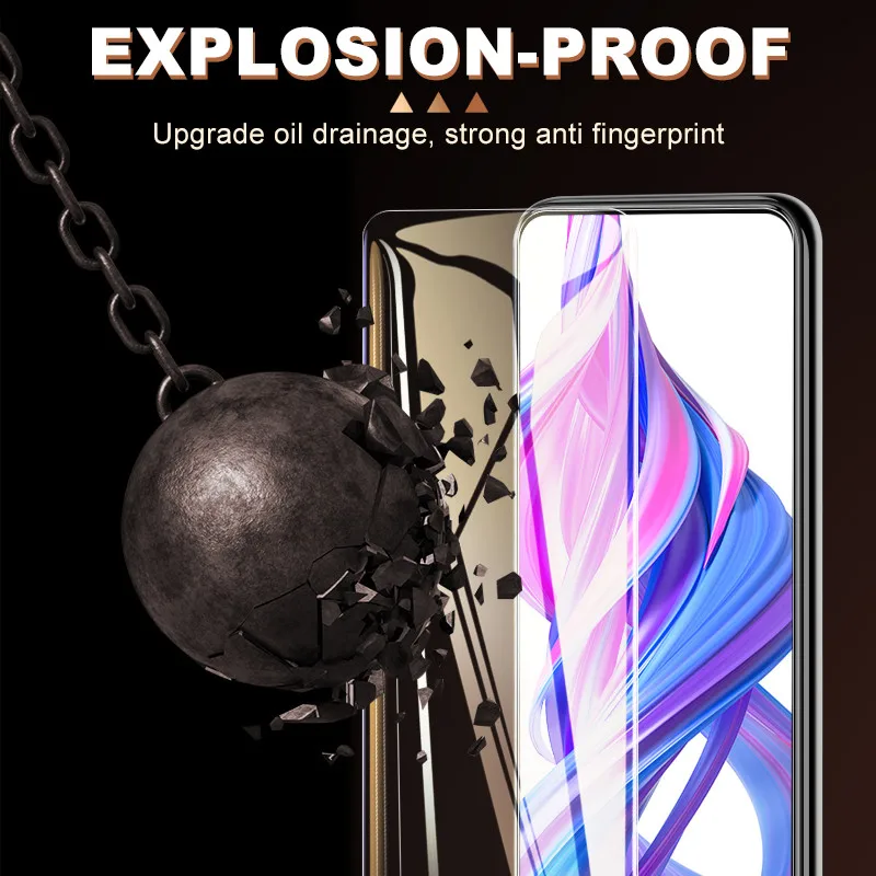 Защитное стекло для Huawei Honor 10 20 9X 9A 9S 8X 8C 8A 8S 9 10X Lite X10 20E 3 шт. | Мобильные телефоны и