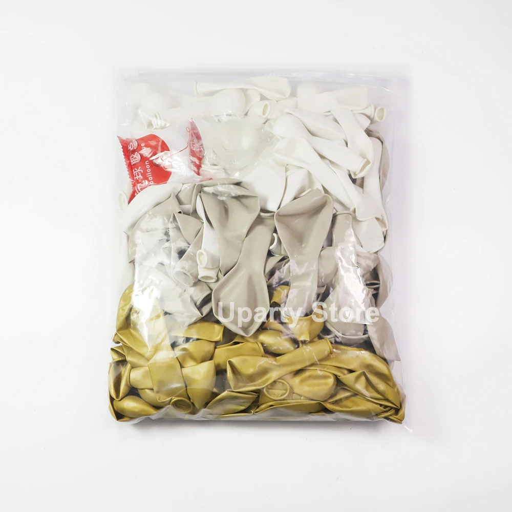 162 шт. белые песочные золотые воздушные шары арочная гирлянда в стиле ретро