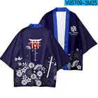 Кимоно для мужчин и женщин с 3D-принтом, японское аниме Honkai Impact 3, кардиган, хаори юката, летняя уличная одежда с коротким рукавом